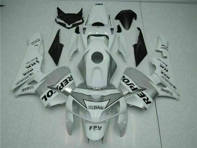 2005-2006 White Honda CBR600RR ABS Fairing Kit Australia